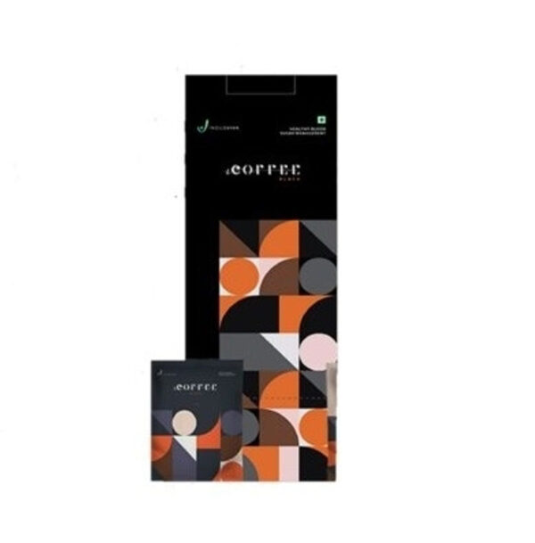 indusviva black coffee sachets 50 sugar free coffee