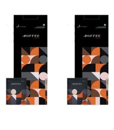 indusviva black coffee sachets pack of 2 sugar free coffee