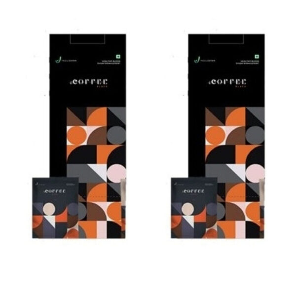indusviva black coffee sachets pack of 2 sugar free coffee