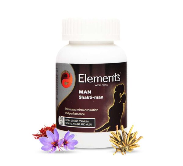 Elements Man Shakti Man 60 Capsules herbal supplement