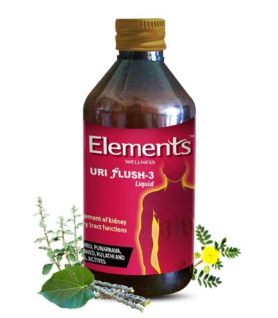 Elements Uri Flush 3 Liquid 200ml herbal supplement