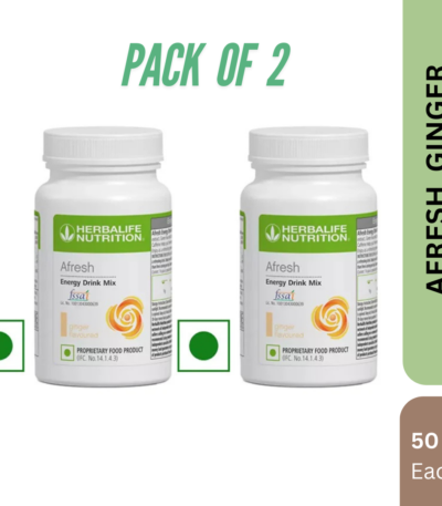 Herbalife Afresh Ginger Drink Mix (50g) - PACK OF 2