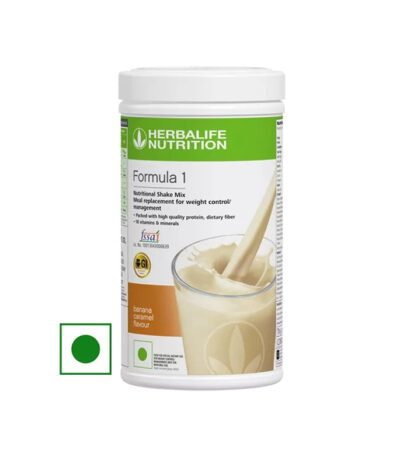 Herbalife Formula 1 Nutritional Shake Mix, Banana Caramel (500g)