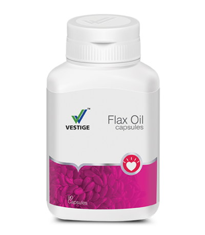 Vestige Flax Oil Capsules- PACK OF 2 - HerbalPlanet