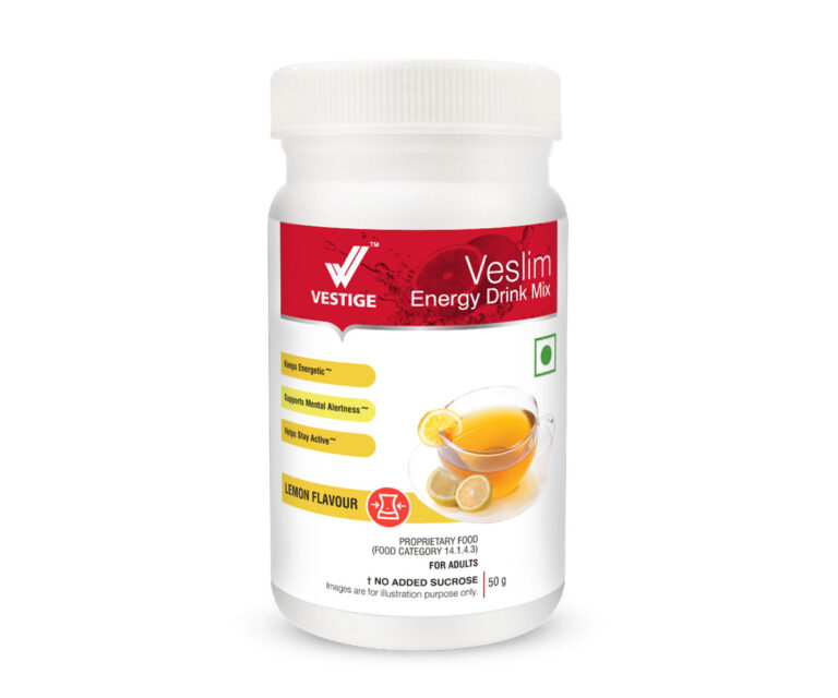 Vestige Veslim Energy Drink Mix (Lemon) 50 g - HerbalPlanet